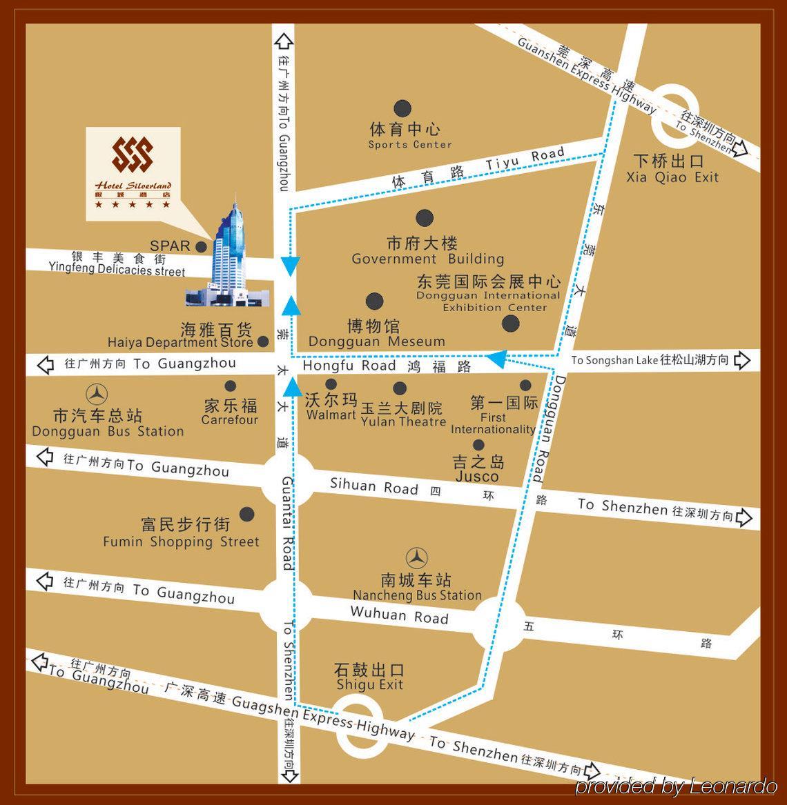 Hotel Silverland Dongguan  Exterior foto